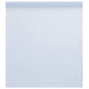 Pood24 staatiline aknakile, jäätunud, läbipaistev valge, 45x500cm, PVC