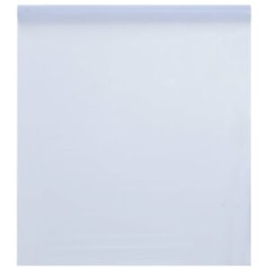 Pood24 staatiline aknakile, jäätunud, läbipaistev valge, 60x2000cm PVC