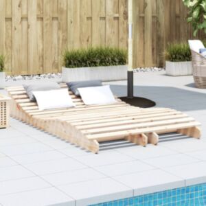 Pood24 lamamistoolid 2 tk 205x60x31,5 cm männipuit