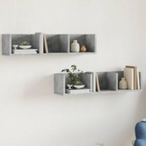 Pood24 seinakapp, 2 tk, betoonhall, 75x18x16,5 cm, tehispuit