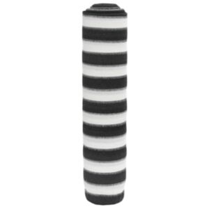 Pood24 privaatsusvõrk, antratsiit ja valge, 1,5 x 10 m, HDPE 75 g/m²