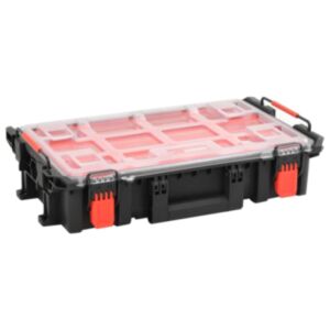 Pood24 kaasaskantav transpordikohver, must, 55,5x34,5x13,5 cm, PP