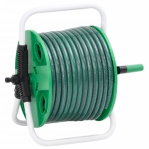 Pood24 vabalt seisev voolikurull liitmikukomplektiga, 0,75" 20 m PVC