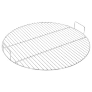 Pood24 ümmargune grillrest käepidemetega, Ø54 cm, roostevaba teras