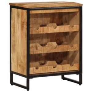 Pood24 veiniriiul 9 pudelile 55x33x70 cm mangopuit