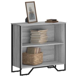 Pood24 raamatualus, hall Sonoma tamm, 80x31x74,5 cm, tehispuit