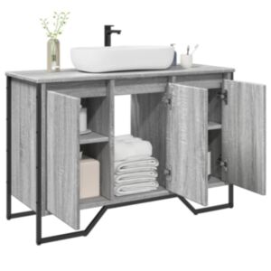 Pood24 valamukapp, hall Sonoma tamm, 91 x 35 x 60 cm, tehispuit