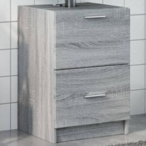 Pood24 valamukapp, hall Sonoma tamm, 40x37x59 cm, tehispuit