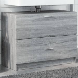 Pood24 valamukapp, hall Sonoma tamm, 78x37x59 cm, tehispuit