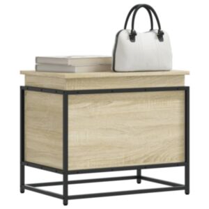 Pood24 kaanega hoiukast Sonoma tamm 60x40x51,5 cm ehituspuit