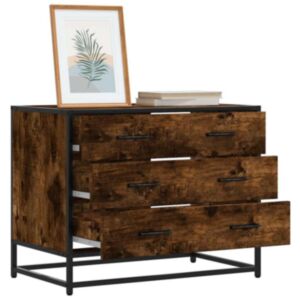 Pood24 Sahtlikapp Suitsutamm 70x41x56 cm Engineered Wood
