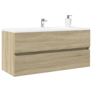 Pood24 vannitoa valamukapp, Sonoma tamm, 100 x 38,5 x 45 cm tehispuit