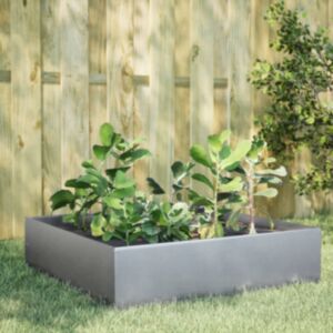 Pood24 taimekast, 100x100x25 cm, tsingitud teras