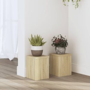 Pood24 taimealused 2 tk, Sonoma tamm, 15 x 15 x 20 cm, tehispuit