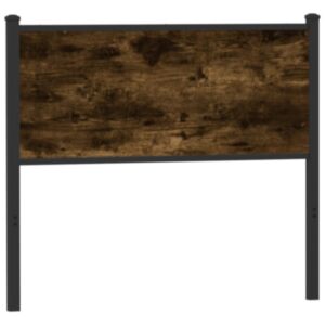 Pood24 voodipeats suitsutatud tamm 100 cm tehispuit ja teras