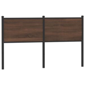 Pood24 voodipeats pruun tamm 150 cm tehispuit ja teras