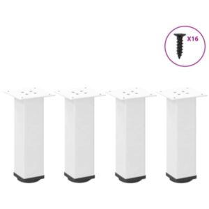 Pood24 kohvilaua jalad 4 tk valged 42–44 cm terasest