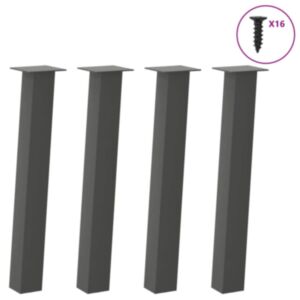Pood24 kohvilaua jalad, 4 tk, antratsiithall, 72 cm teras