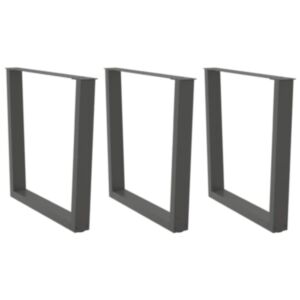 Pood24 söögilaua jalad V-kujulised, 3 tk, antratsiithall, 90 x (72-73,3) cm, teras