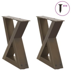 Pood24 Diivanilaua jalad 2 tk Naturaalne Teras 40x(30-31,3) cm Teras
