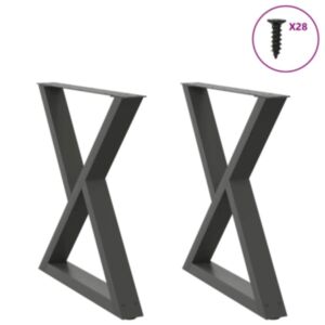Pood24 söögilaua jalad 2 tk antratsiit 70x(72-73,3) cm teras