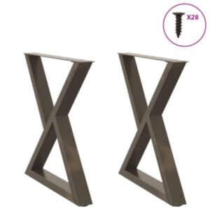 Pood24 Söögilaua jalad 2 tk Naturaalne Teras 70x(72-73,3) cm Teras