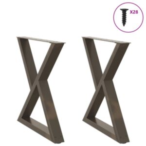 Pood24 Söögilaua jalad 2 tk Naturaalne Teras 80x(72-73,3) cm Teras