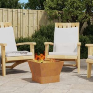 Pood24 Lõkkekoht Pruun 40 x 40 x 35 cm Teras