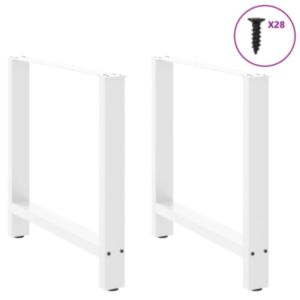 Pood24 söögilaua jalad, valge, 2 tk, 70x(72-73) cm, teras