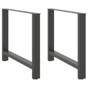Pood24 söögilaua jalad, antratsiit, 2 tk, 90x(72-73) cm, teras