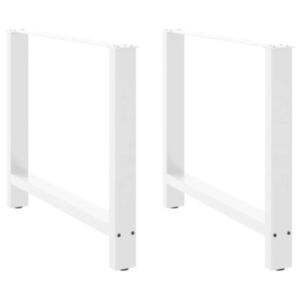 Pood24 söögilaua jalad, valge, 2 tk, 100x(72-73) cm, teras
