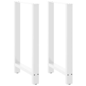 Pood24 baarilaua jalad, valge, 2 tk, 60x(100-101) cm, teras