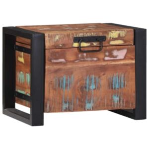 Pood24 Hoiukastid ladustamisega Pruun 40 x 30 x 30 cm Taastatud puit