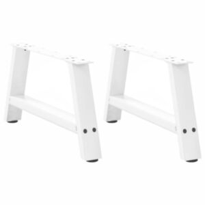 Pood24 Diivanilaua jalad A-kujulised 2 tk Valge 70x(30-31) cm Teras