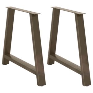 Pood24 söögilaua jalad, A-kujulised, 2 tk, 90 x (72–73) cm, teras