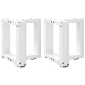Pood24 Diivanilaua jalad T-kujulised 2 tk Valge 30x25x(30-31) cm Teras