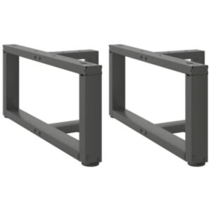 Pood24 kohvilaua jalad, T-kujulised, 2 tk, antratsiit, 70x25x(30-31)cm