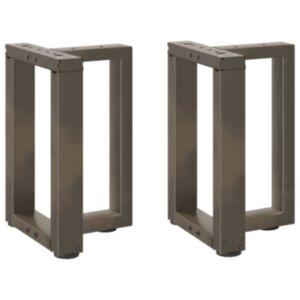 Pood24 diivanilaua jalad, T-kujulised, 2 tk, 28x25x(42-43) cm, teras