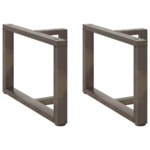 Pood24 diivanilaua jalad, T-kujulised, 2 tk, 60x25x(42-43) cm, teras