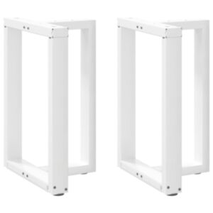 Pood24 söögilaua jalad T-kujulised, 2 tk, valge, 50x35x(72-73)cm teras