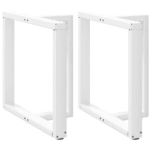 Pood24 söögilaua jalad T-kujulised, 2 tk, valge, 70x35x(72-73)cm teras