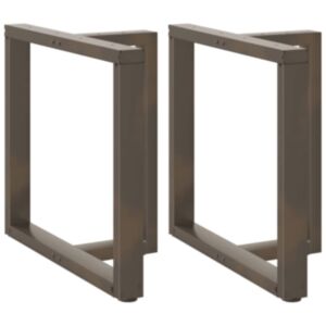 Pood24 söögilaua jalad, T-kujulised, 2 tk, 70x35x(72-73) cm, teras