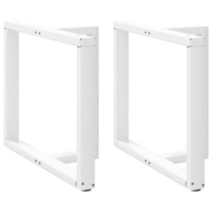 Pood24 söögilaua jalad T-kujulised, 2 tk, valge, 90x35x(72-73)cm teras