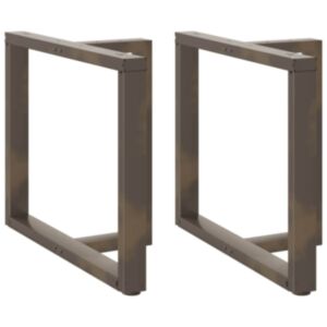 Pood24 söögilaua jalad, T-kujulised, 2 tk, 90x35x(72-73) cm, teras