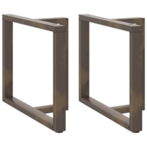 Pood24 söögilaua jalad, T-kujulised, 2 tk, 100x35x(72-73) cm, teras