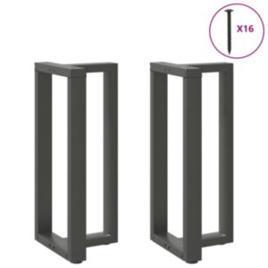 Pood24 baarilaua jalad, T-kujuline, 2 tk, 40x35x(90-91)cm teras