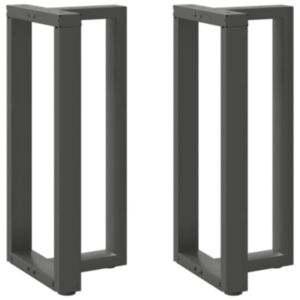 Pood24 baarilaua jalad, T-kujuline, 2 tk, antratsiit, 50x35x(90-91) cm
