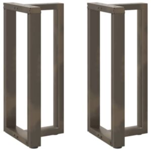 Pood24 baarilaua jalad, T-kujuline, 2 tk, 50x35x(90-91)cm, teras