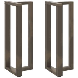Pood24 baarilaua jalad T-kujuline, 2 tk, 40x35x(100-101)cm, teras