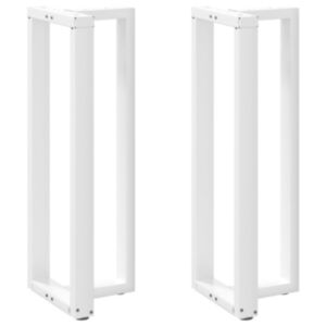 Pood24 baarilaua jalad T-kujuline, 2 tk, valge 40x35x(110-111)cm teras